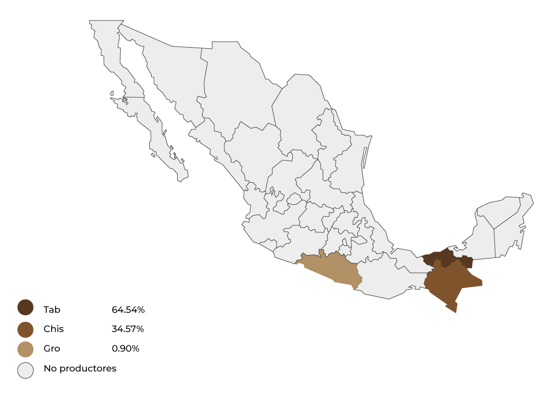 Consulta precios de Cacao en Grano y comercialízalo en Smattcom