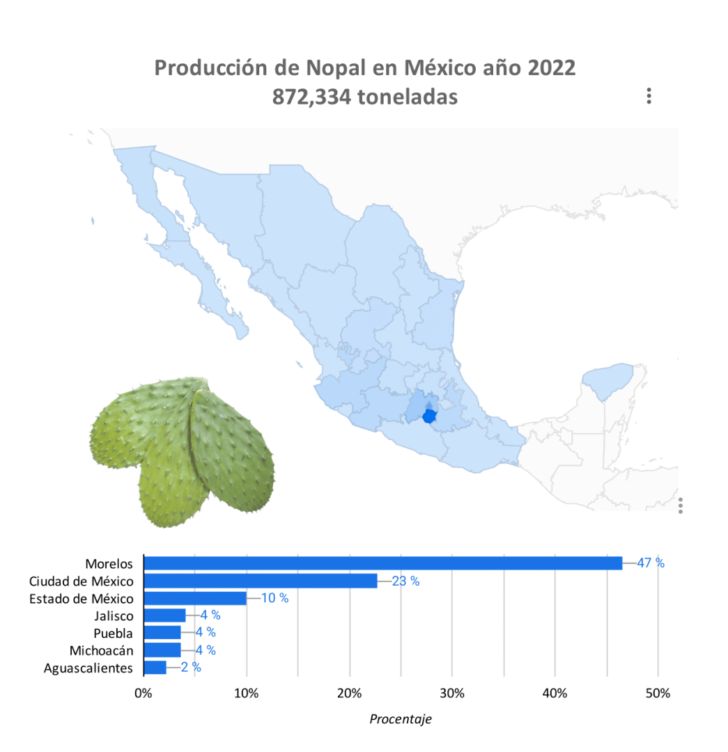 Producción Nopal