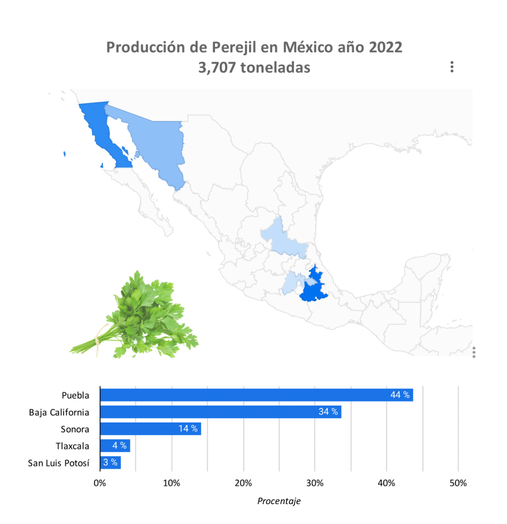 Producción Perejil