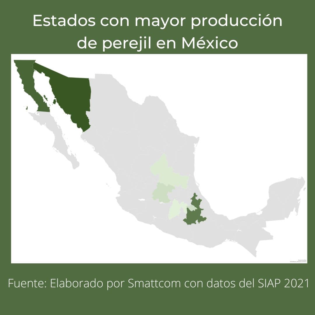 Consulta precios de Perejil y comercialízalo en Smattcom