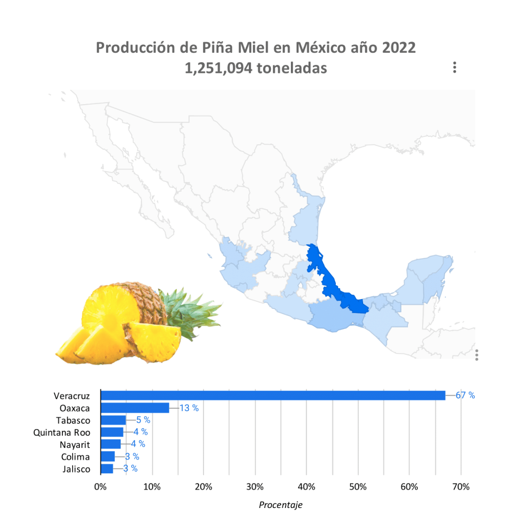 Producción Piña