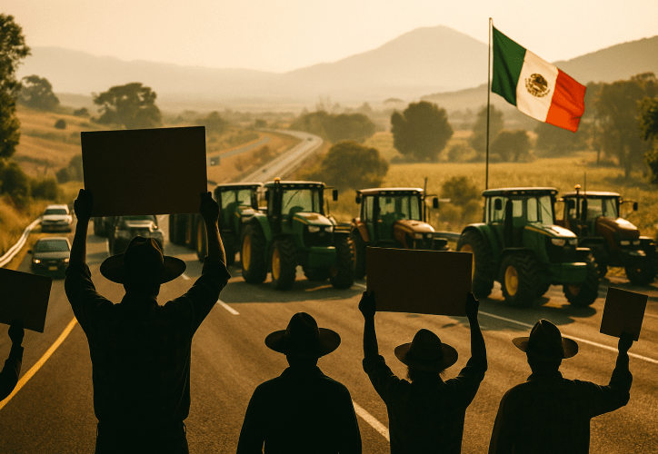 Paro Nacional Agrícola 2025: ¿Qué pasa en el campo mexicano? | Smattcom