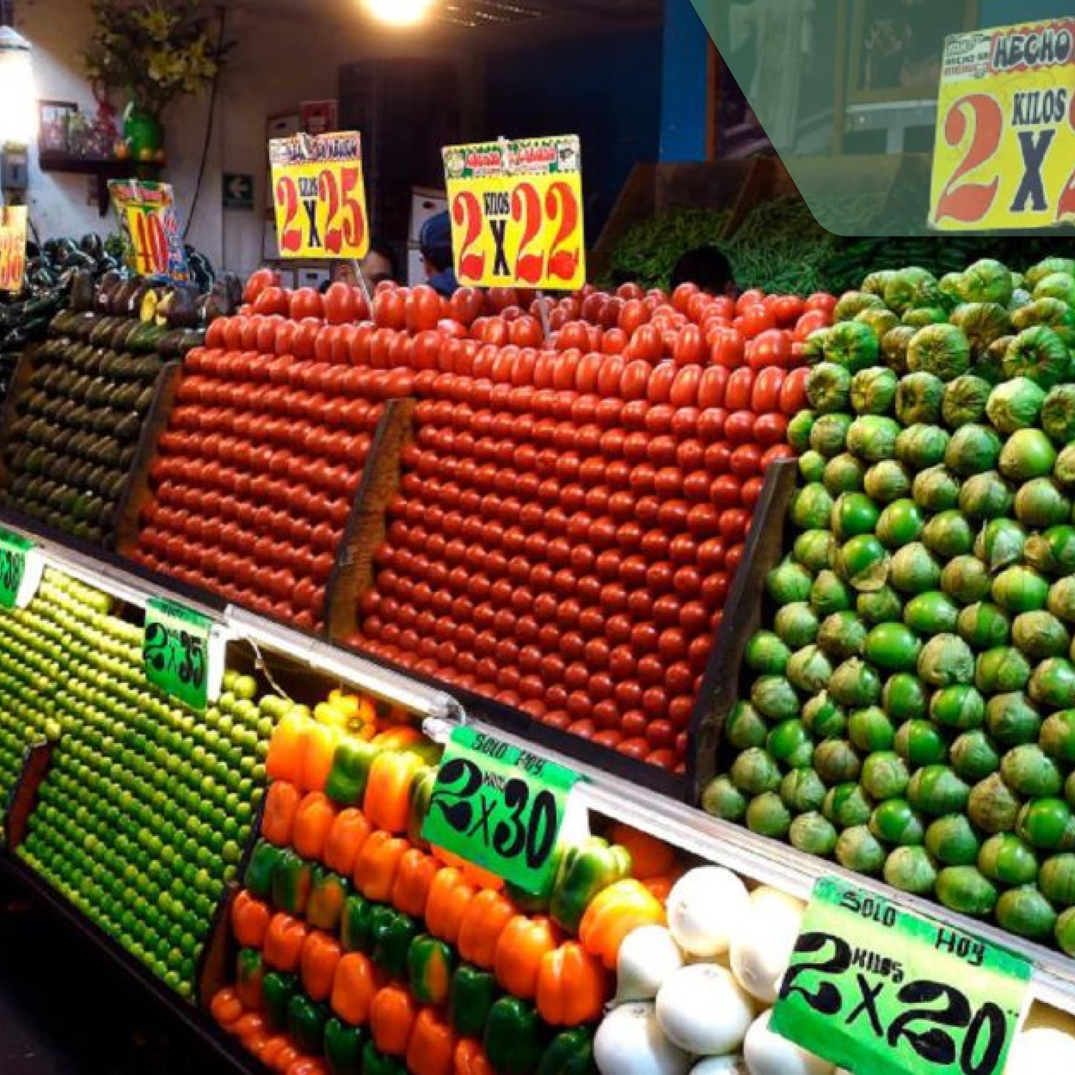 Estancamiento de centrales de abasto en México